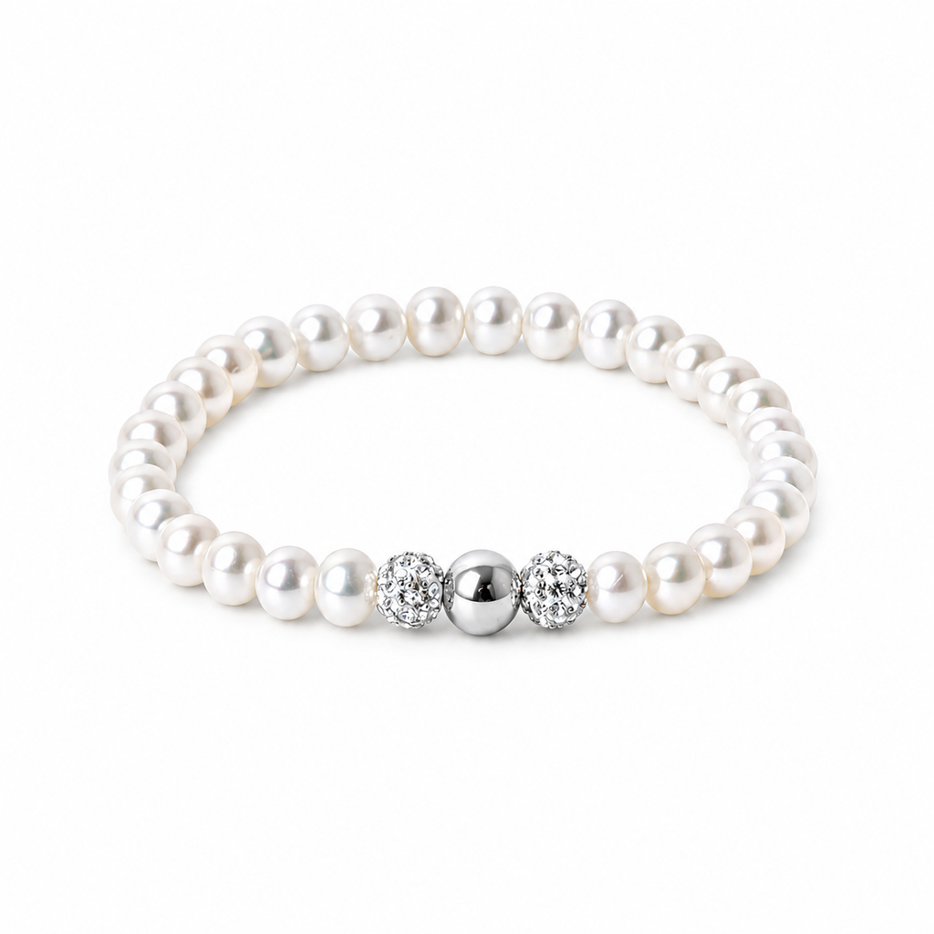 Bracciale di Perle a molla