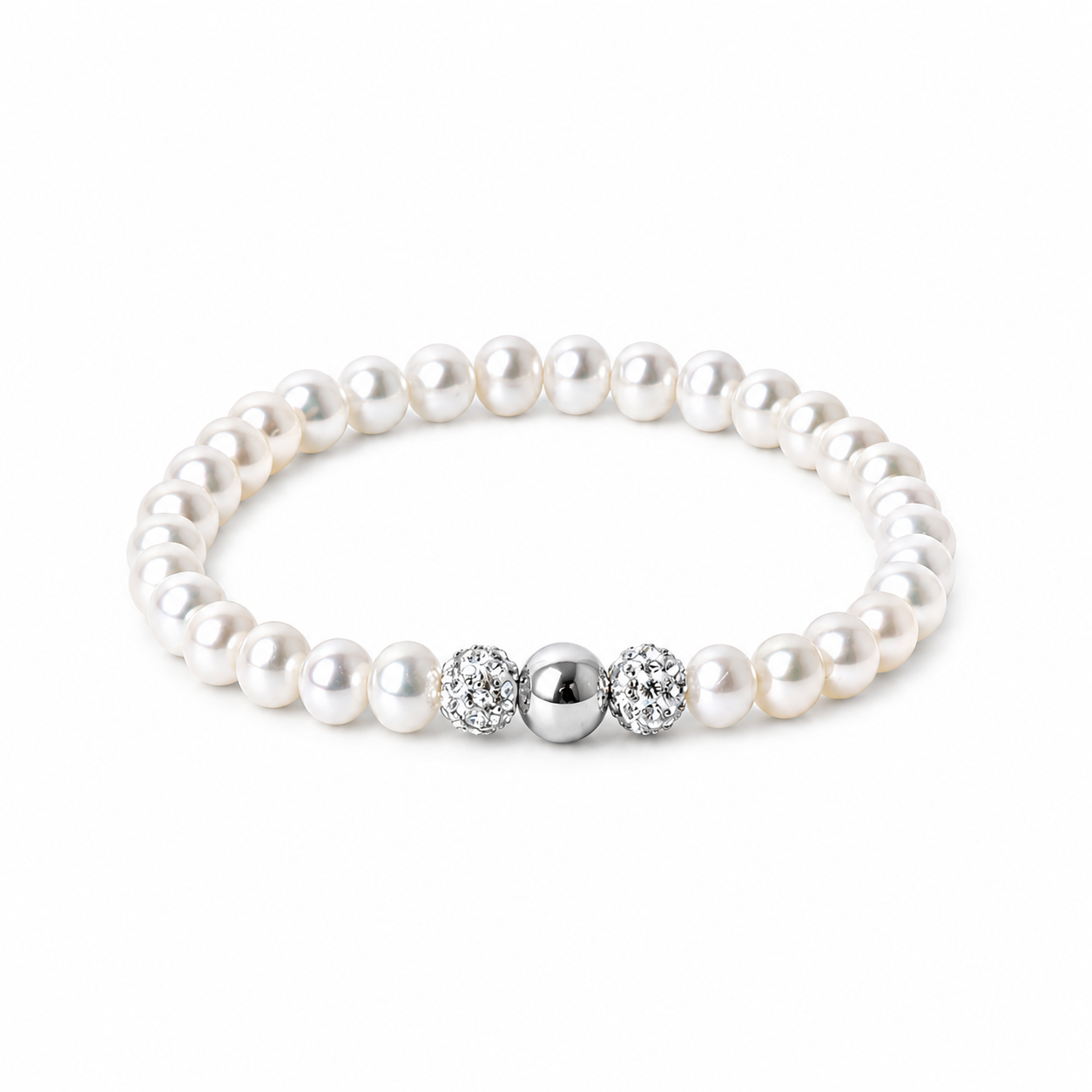 Bracciale di Perle a molla