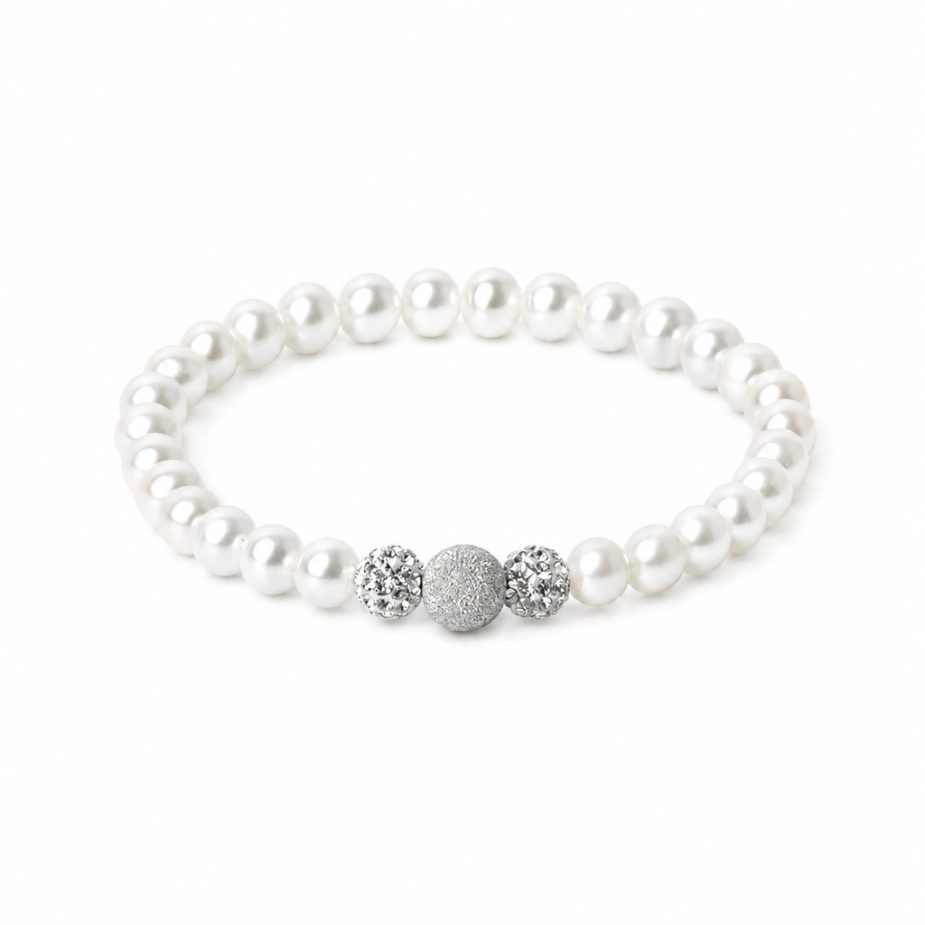 Bracciale di Perle a molla