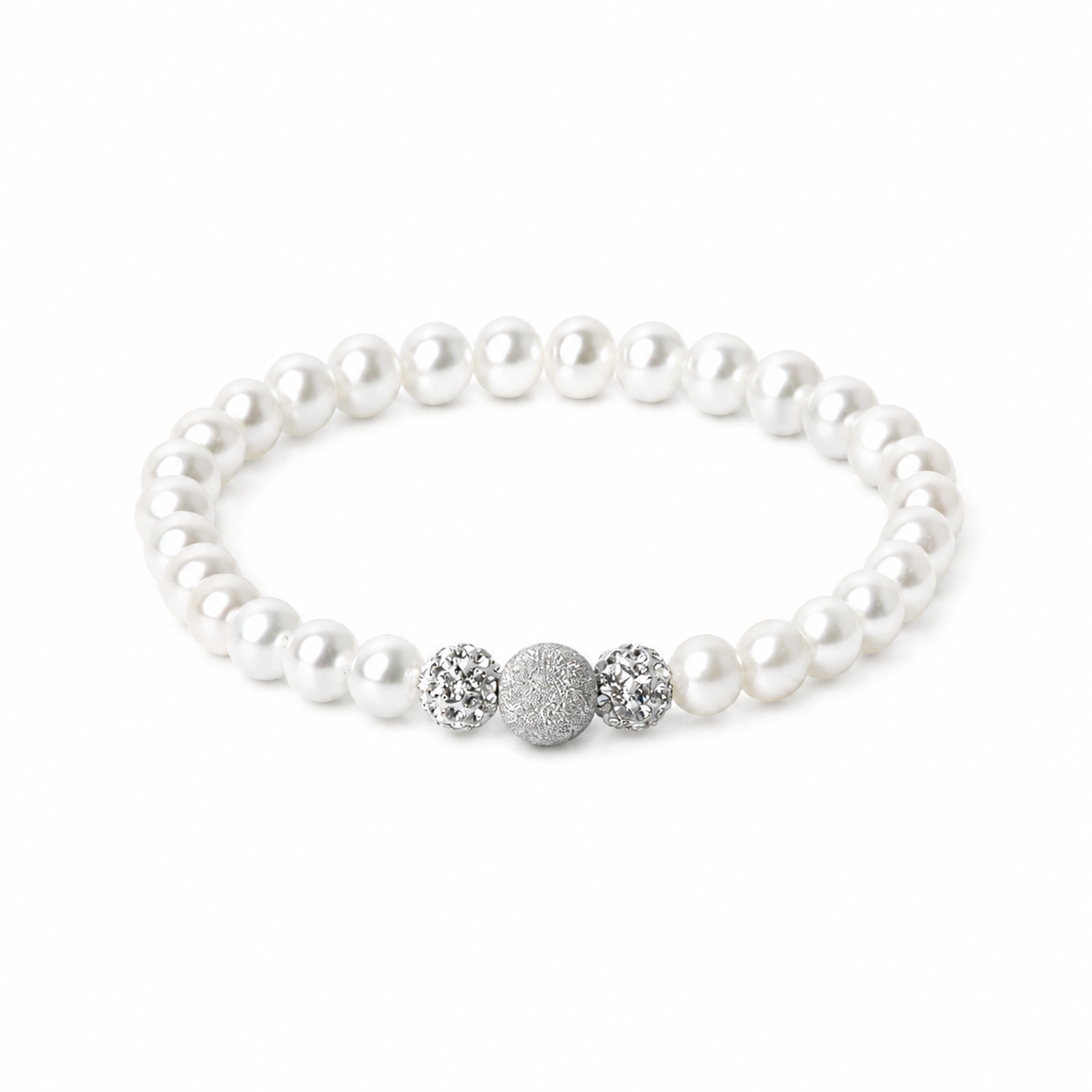 Bracciale di Perle a molla