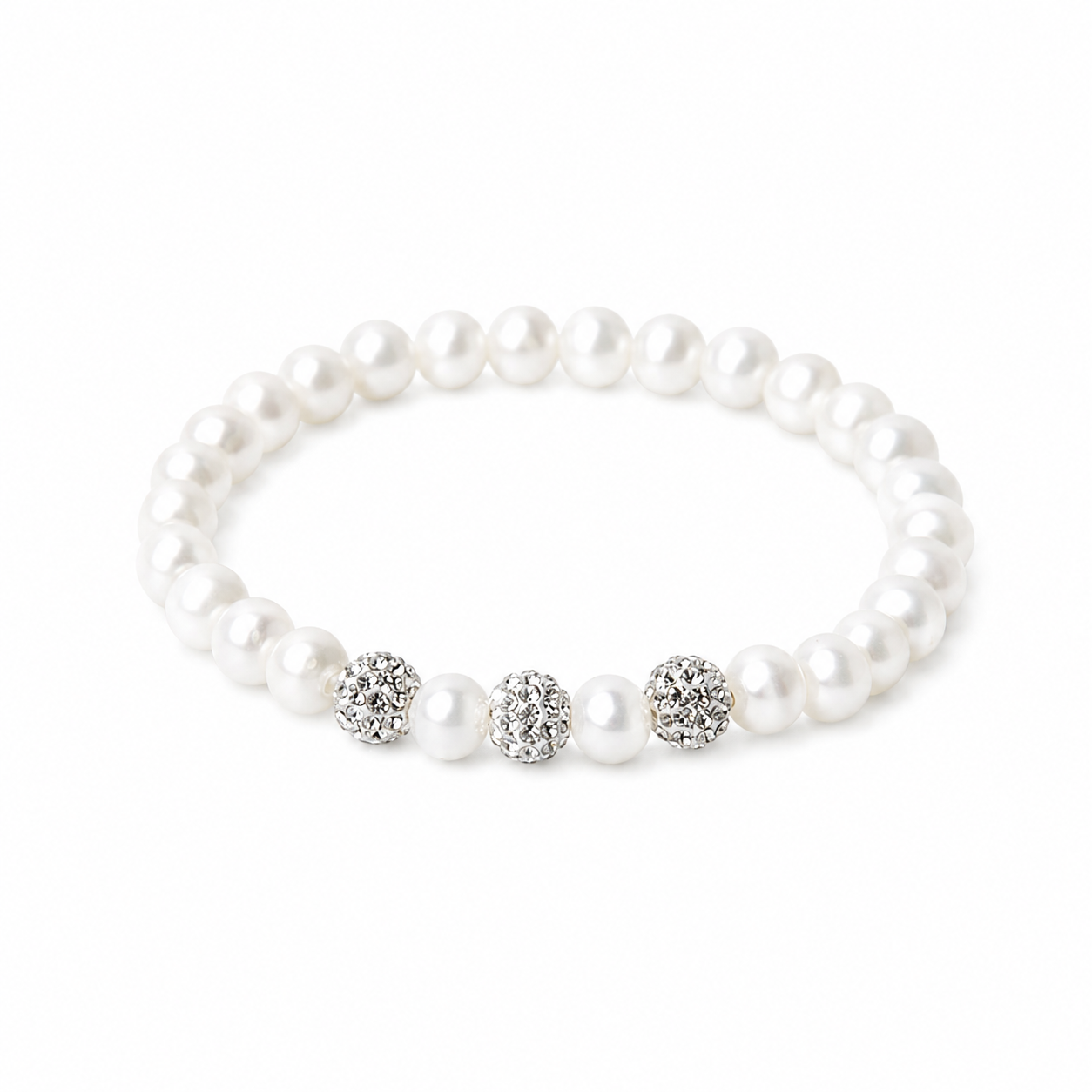 Bracciale di Perle a molla