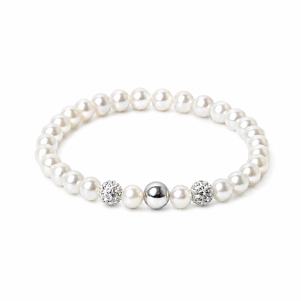 Bracciale di Perle a molla