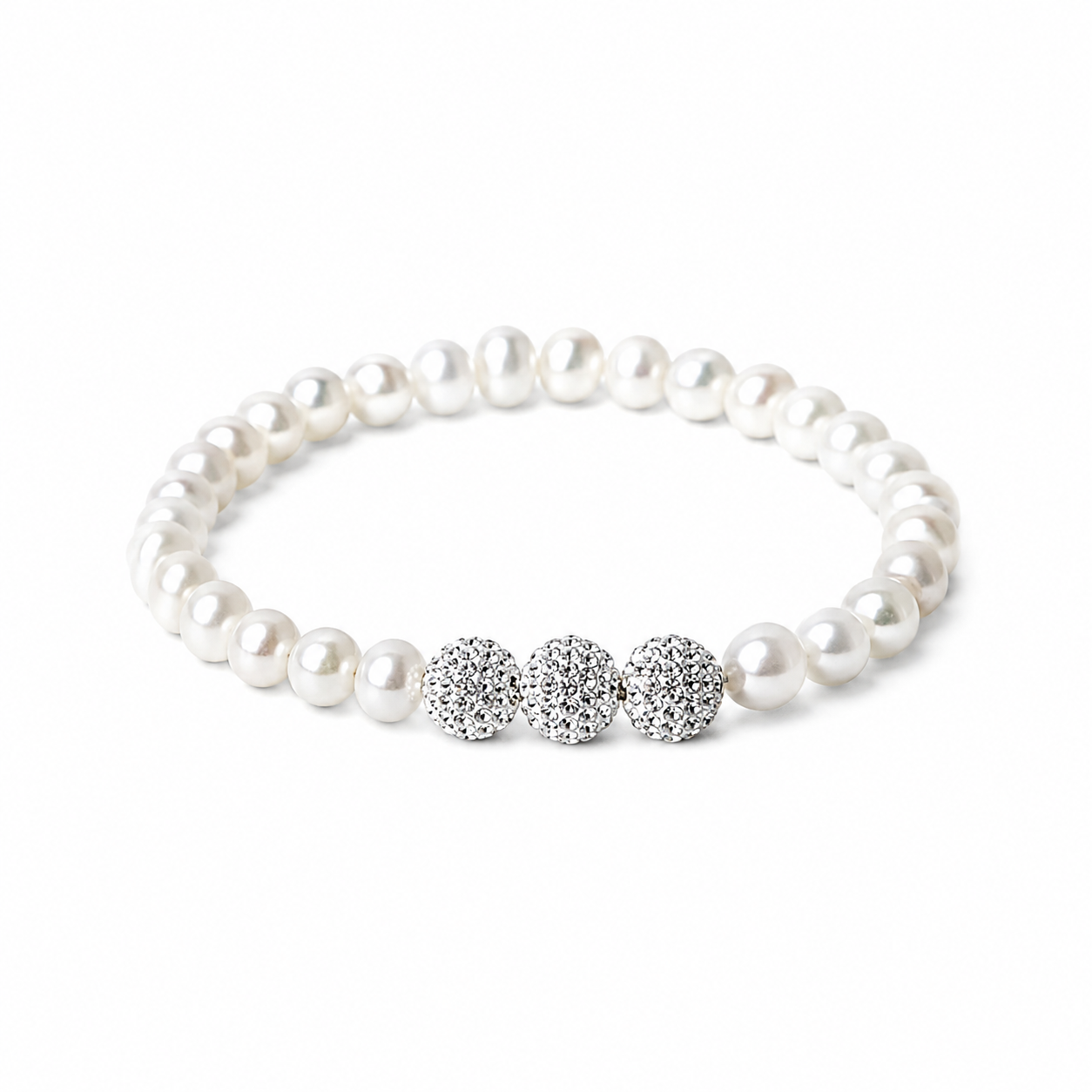 Bracciale di Perle a molla