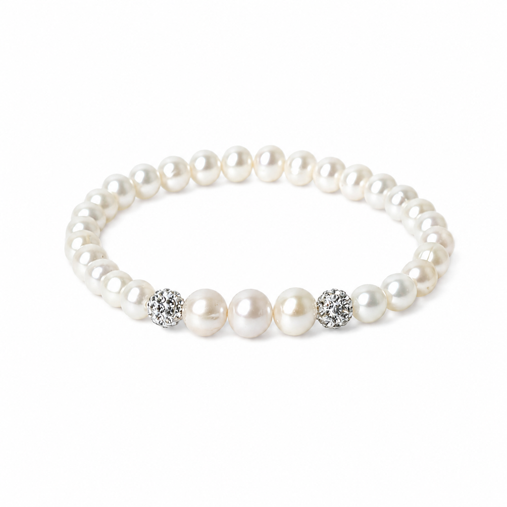Bracciale di Perle a molla