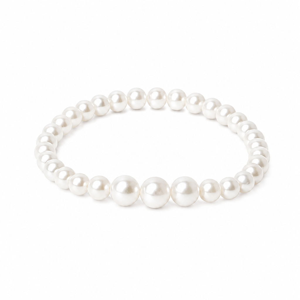 Bracciale di Perle a molla
