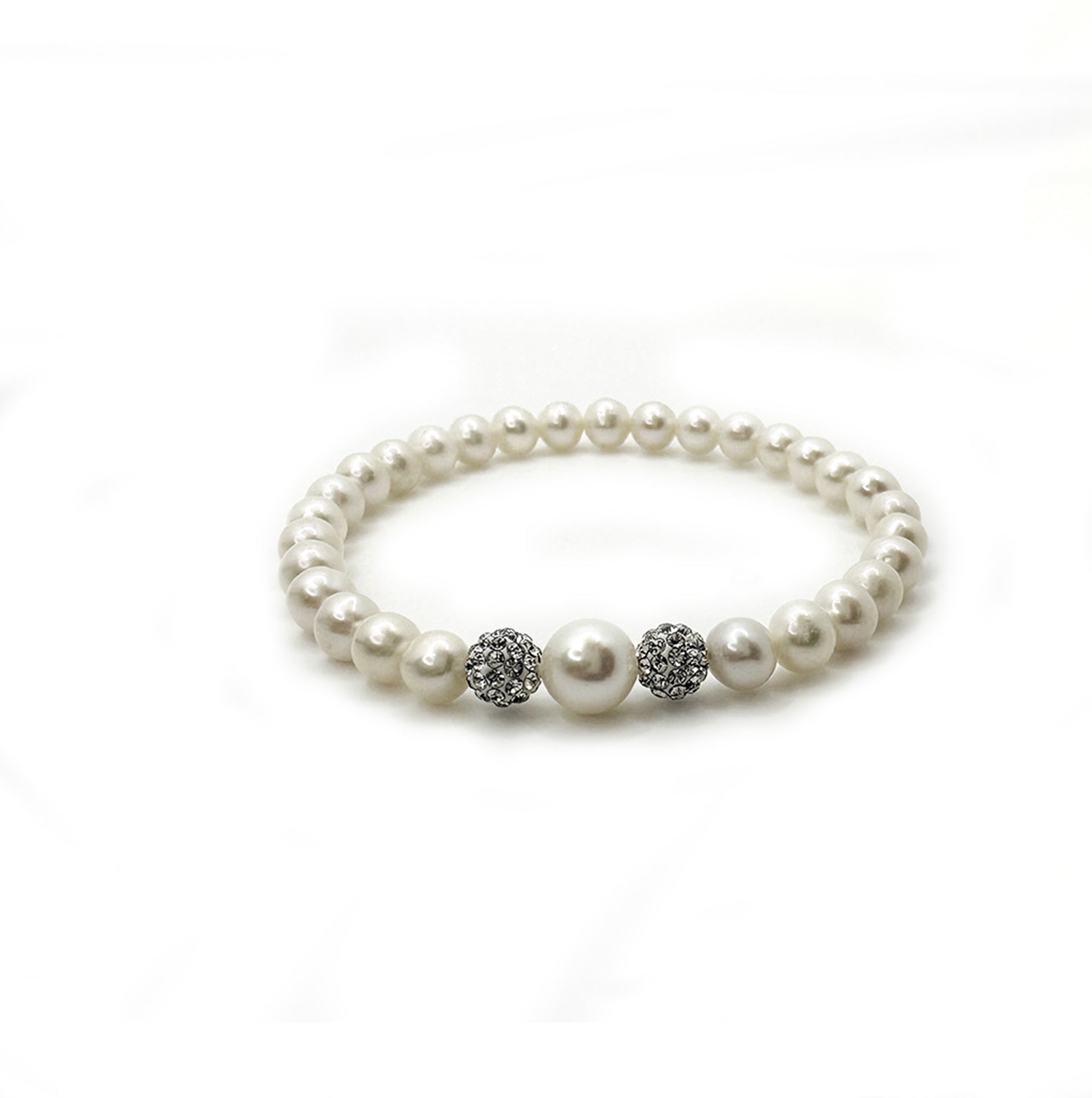 Bracciale di Perle a molla