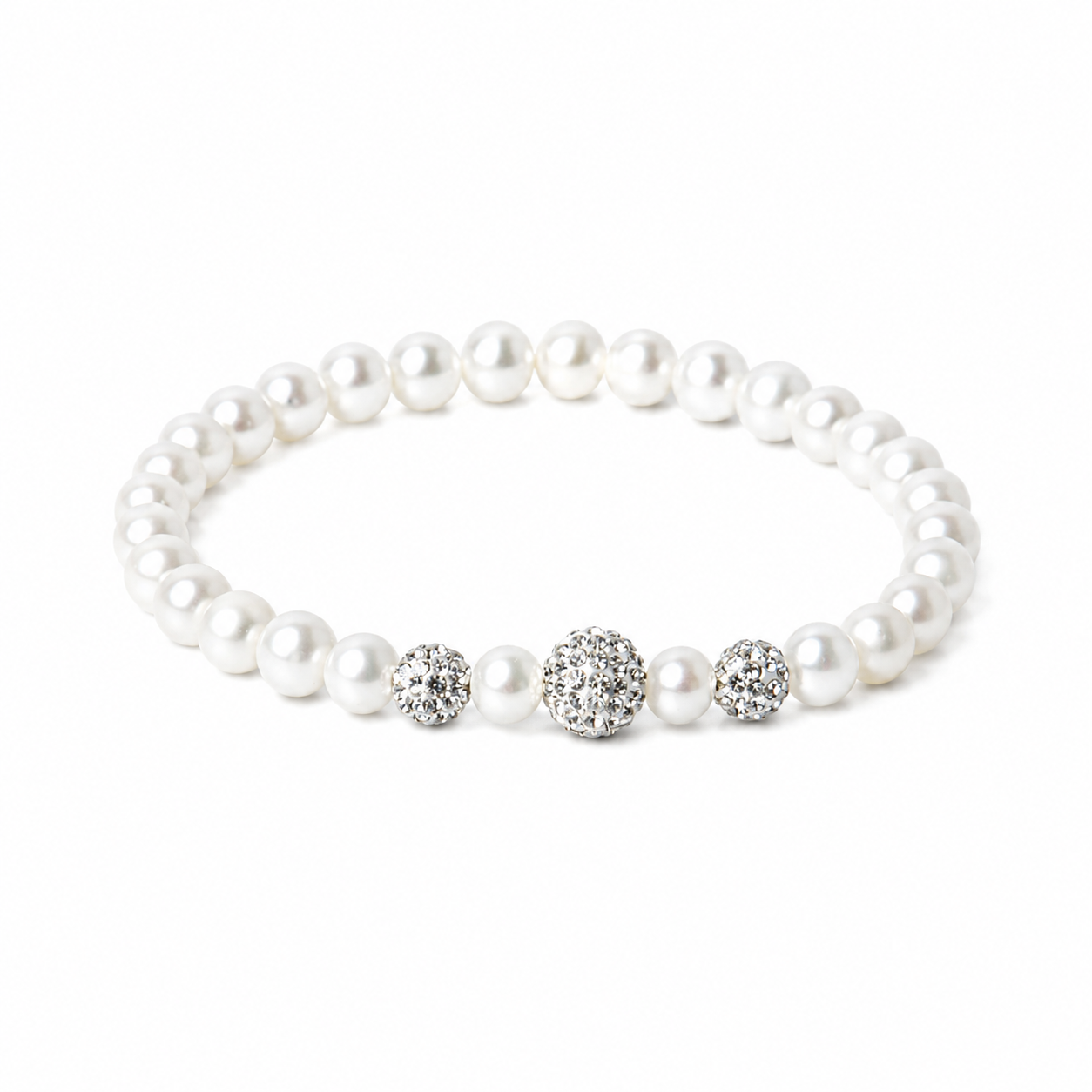 Bracciale di Perle a molla