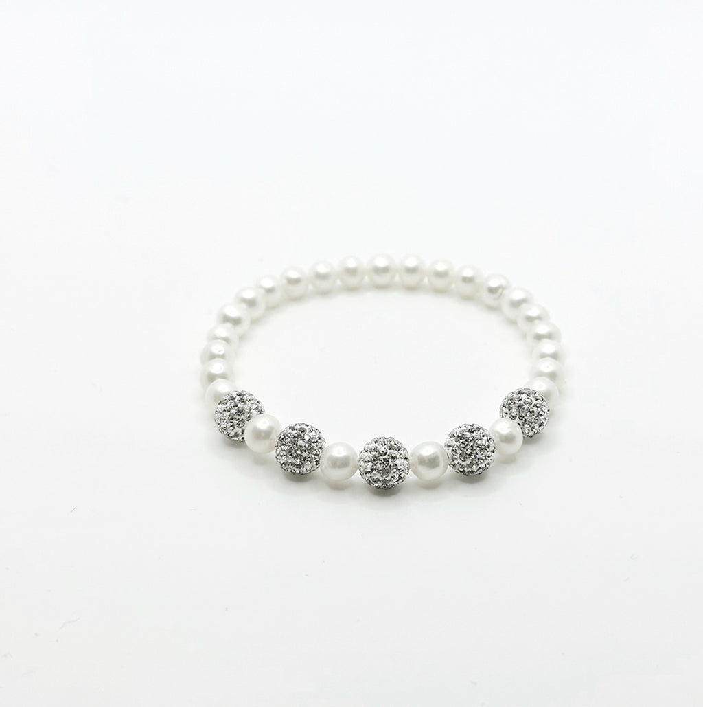 Bracciale di Perle a molla