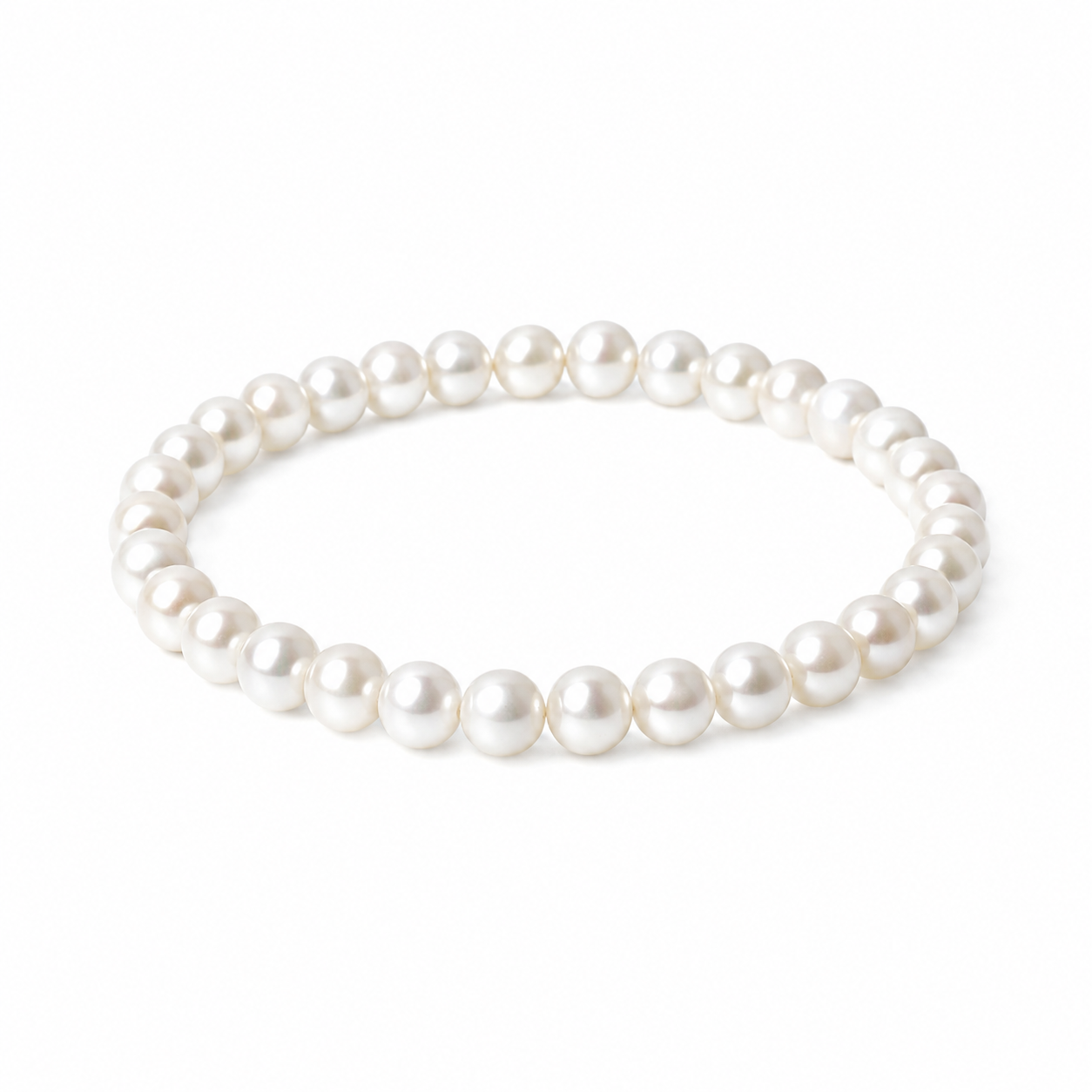 Bracciale di Perle a molla