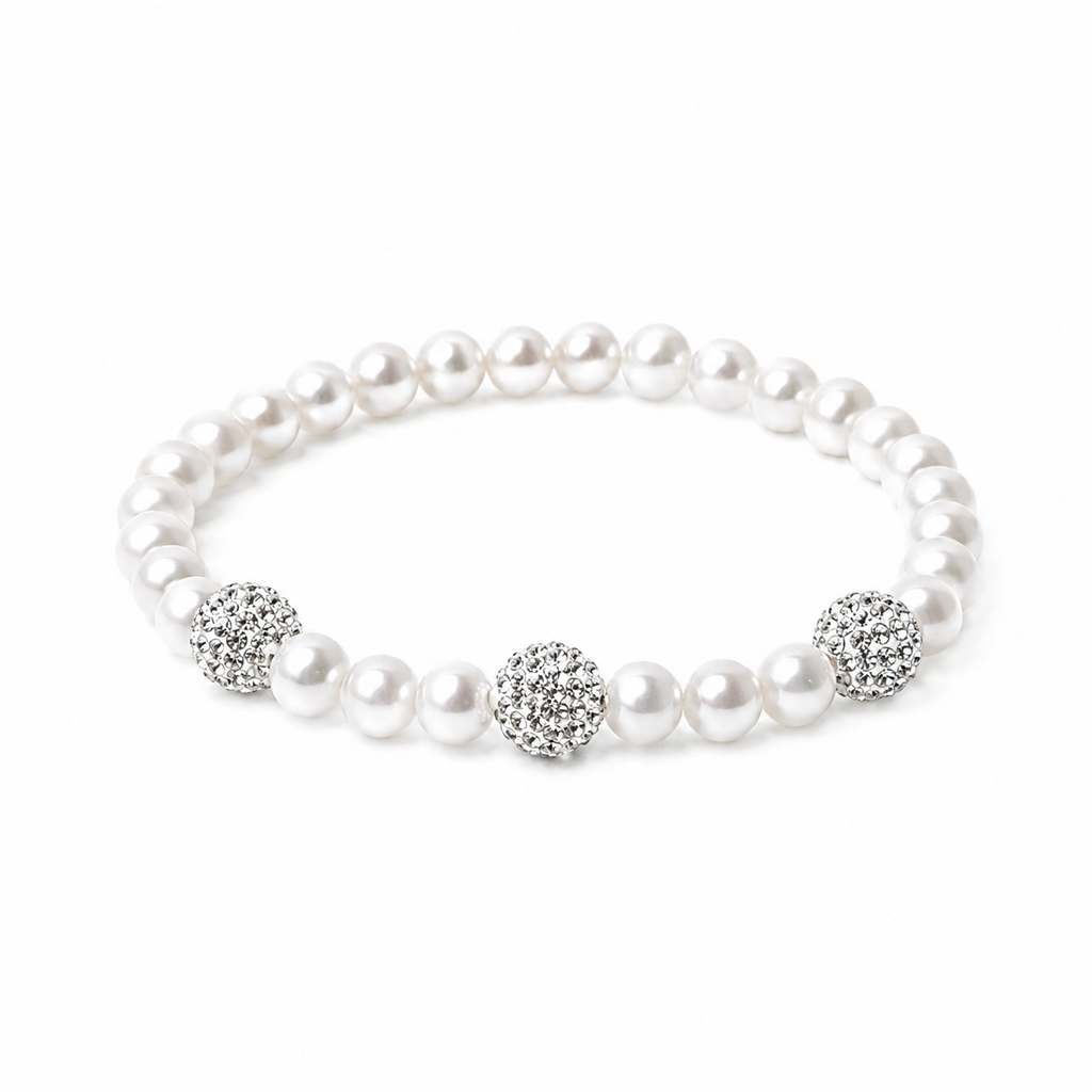 Bracciale di Perle a molla