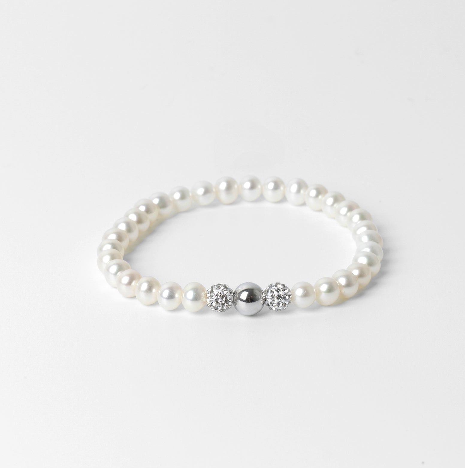 Bracciale di Perle a molla