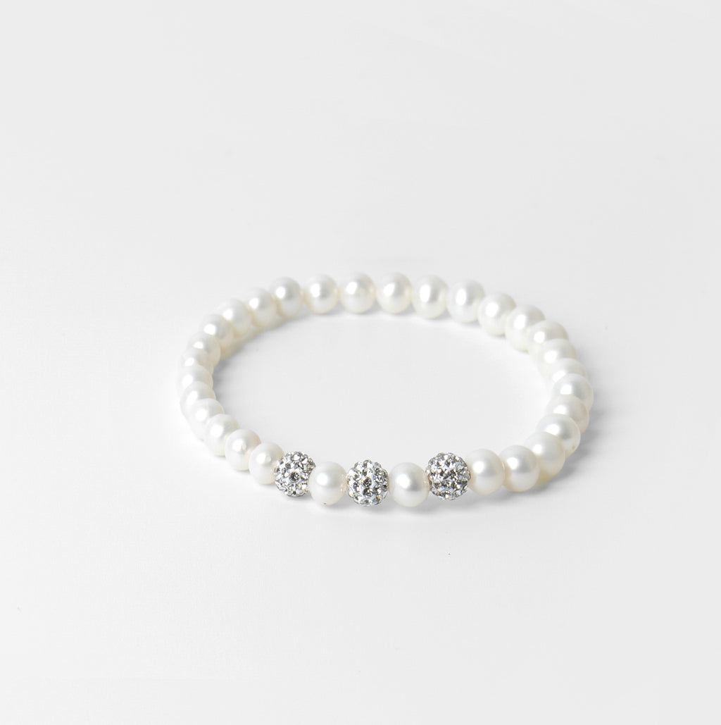 Bracciale di Perle a molla