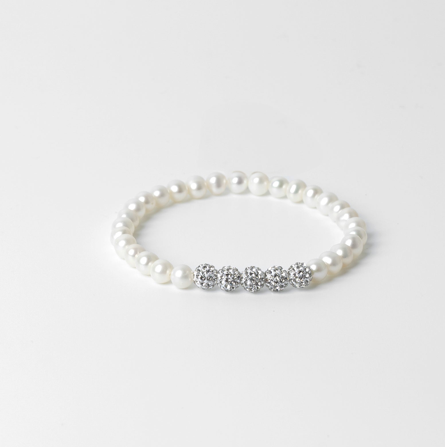 Bracciale di Perle a molla