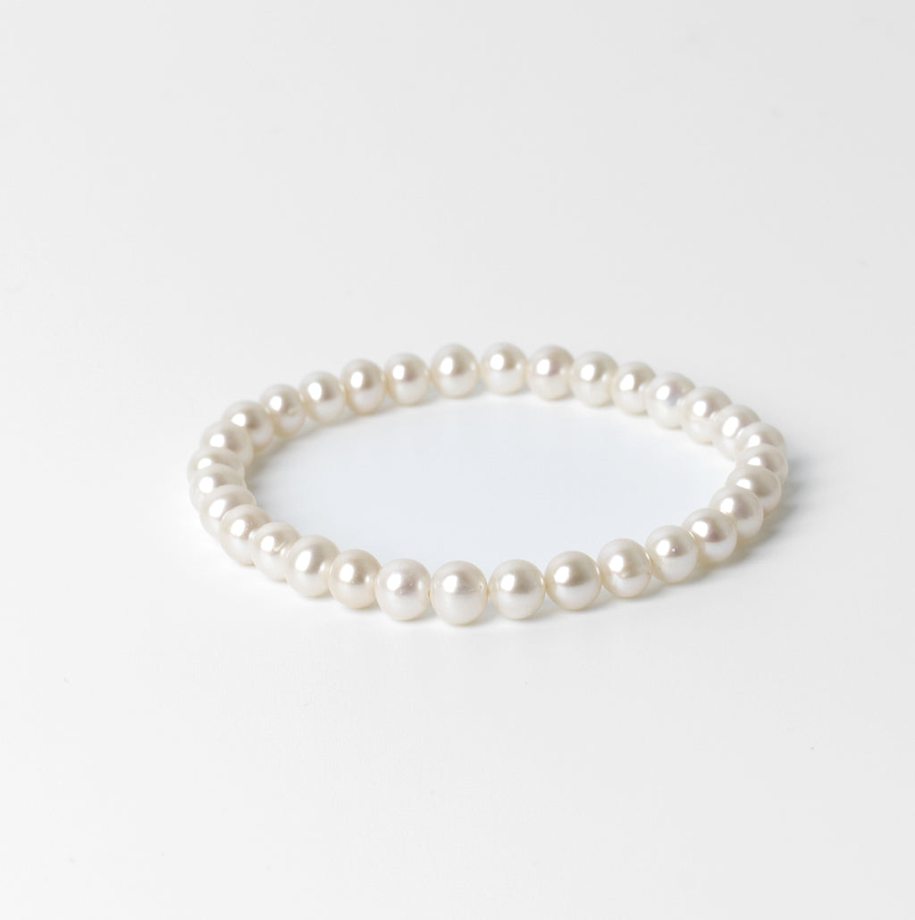 Bracciale di Perle a molla