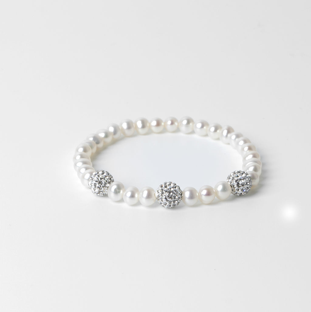 Bracciale di Perle a molla