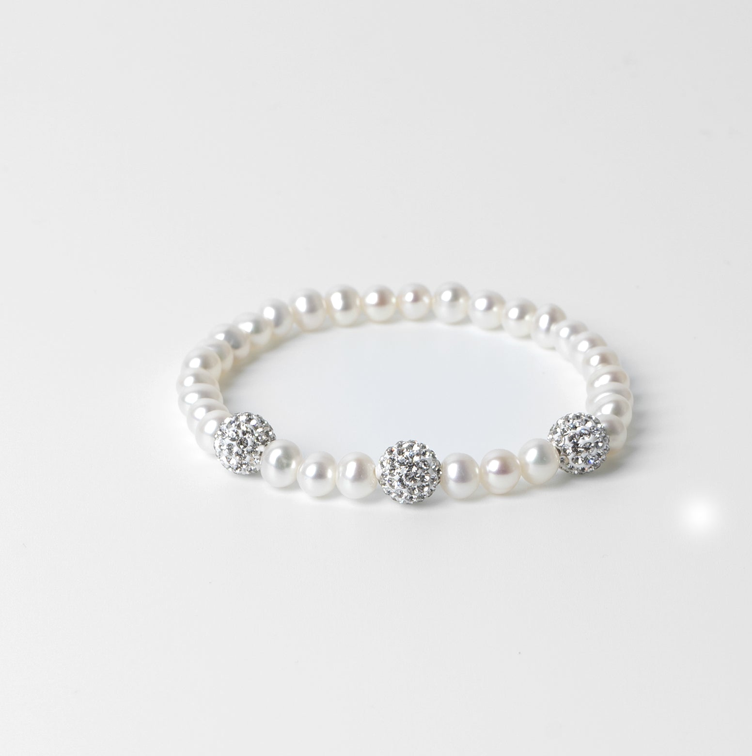 Bracciale di Perle a molla
