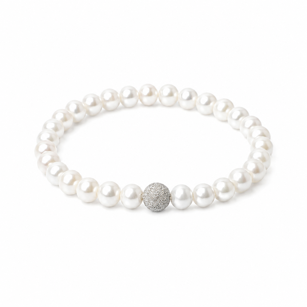 Bracciale di Perle a molla