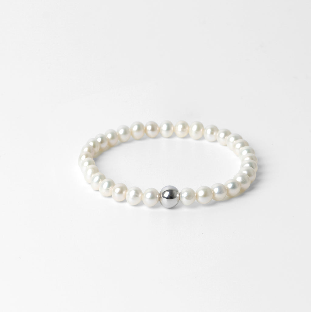 Bracciale di Perle a molla