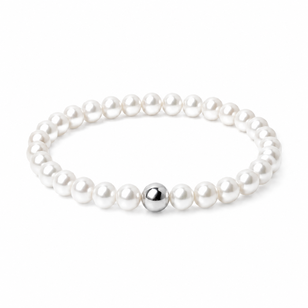 Bracciale di Perle a molla
