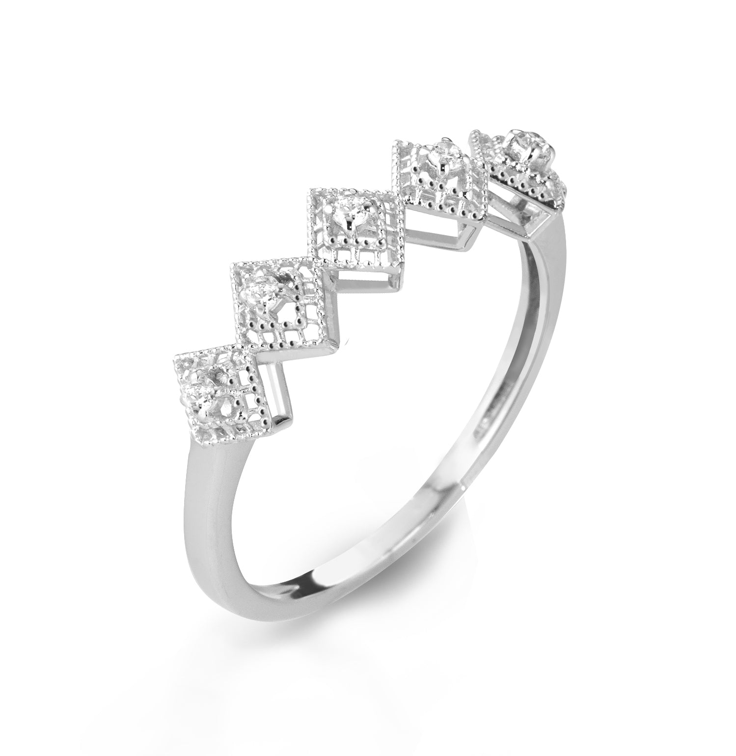 Anello Veretta Bubbly Diamond