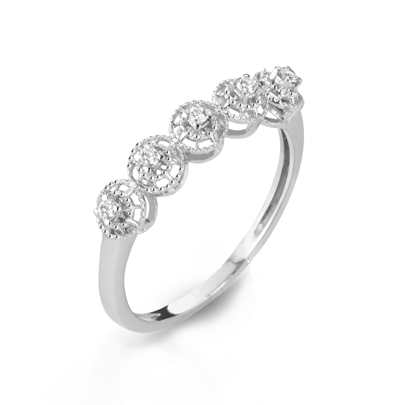 Anello Veretta Bubbly Halo