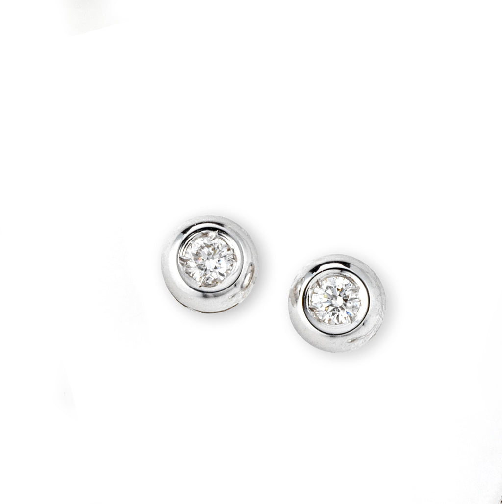 Orecchini Punto Luce Bezel