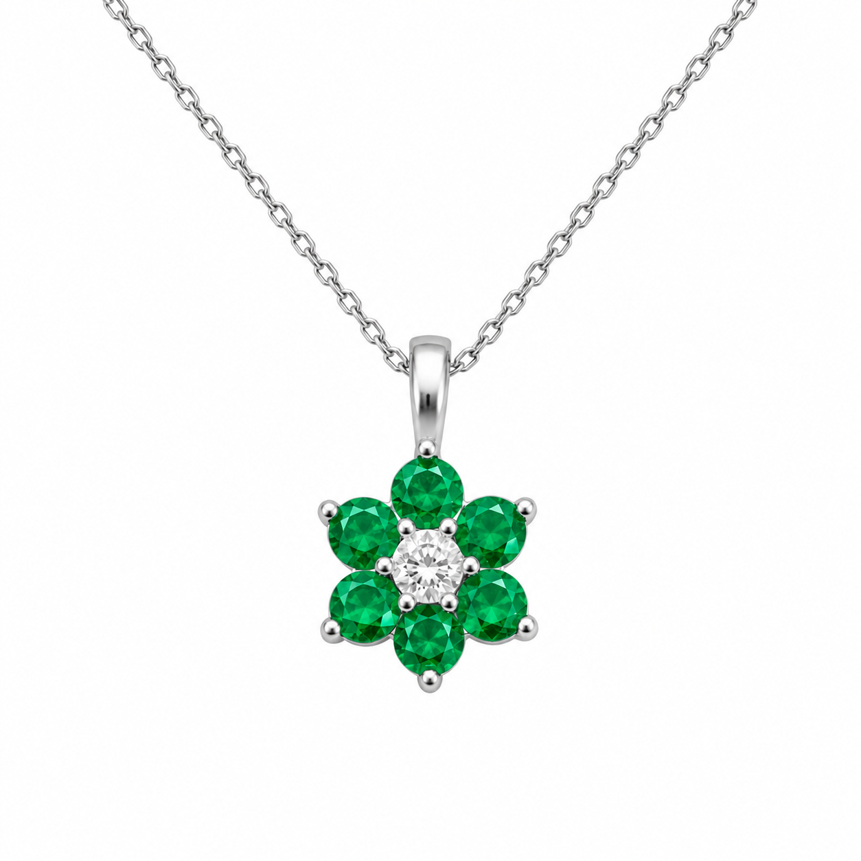 Pendente Pointed Flower